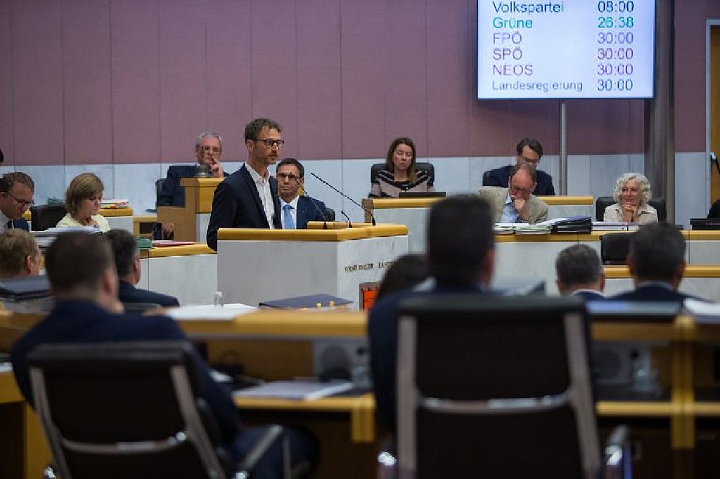 Landtag debattiert Rechenschaftsbericht © VOL.AT/Steurer