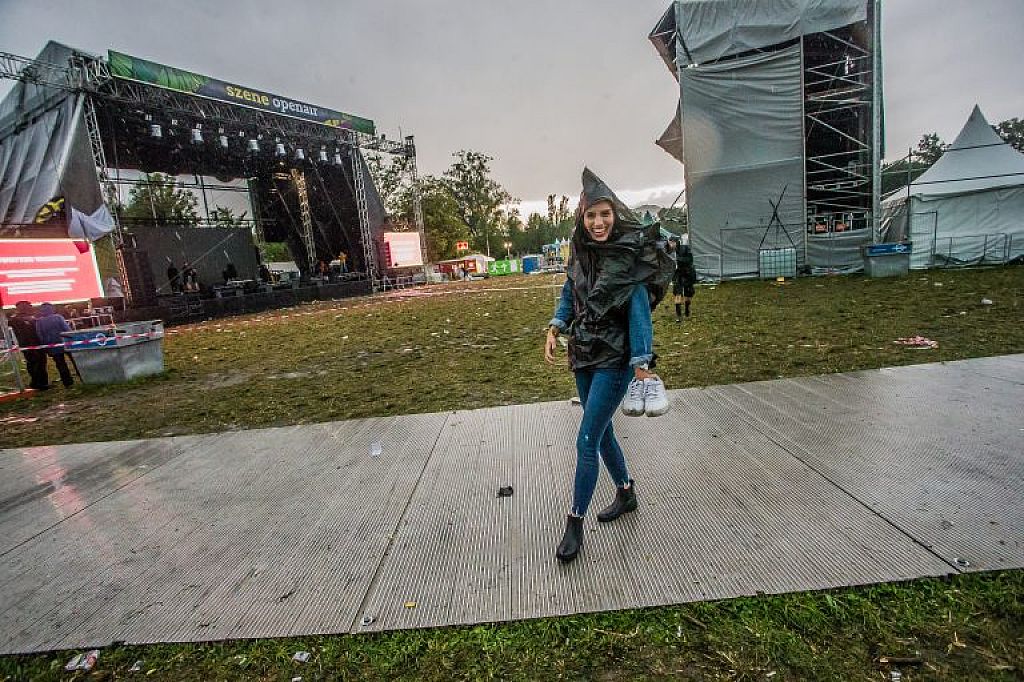 Unwetter beim Szeneopenair  © VOL.AT/Steurer
