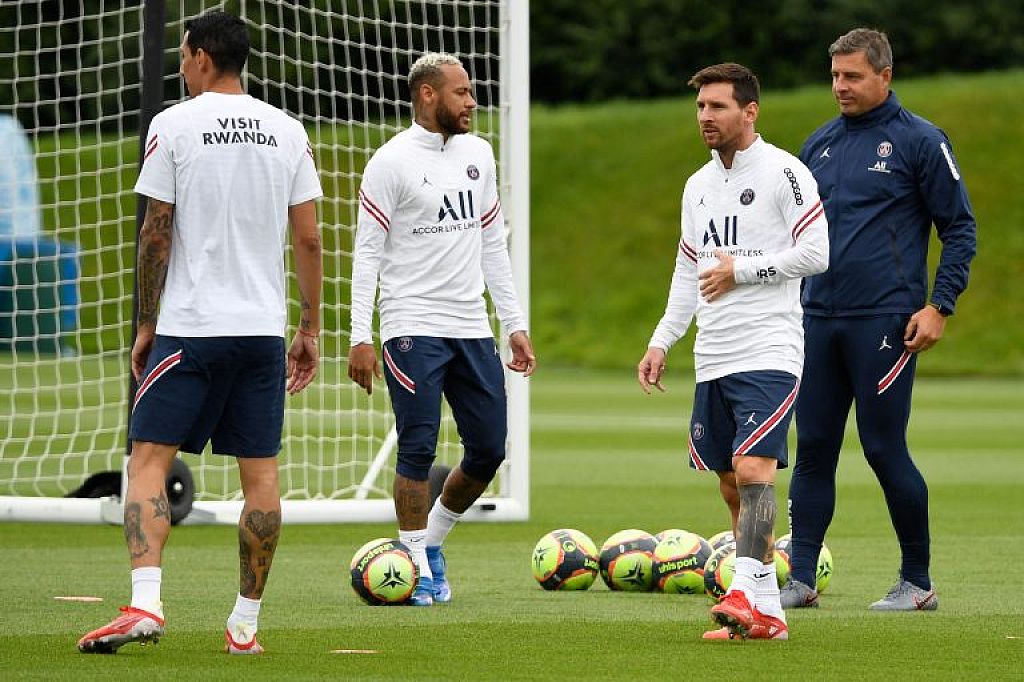 PSG trainiert mit Messi & Co.   © APA