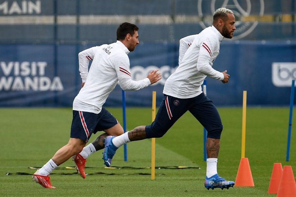 PSG trainiert mit Messi & Co.   © APA