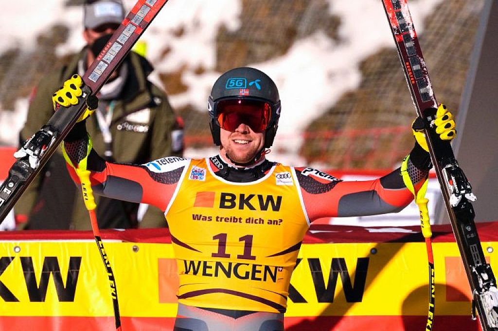 Herren-Abfahrt in Wengen © APA