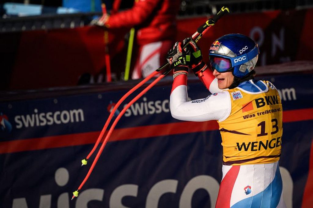 Herren-Abfahrt in Wengen © APA