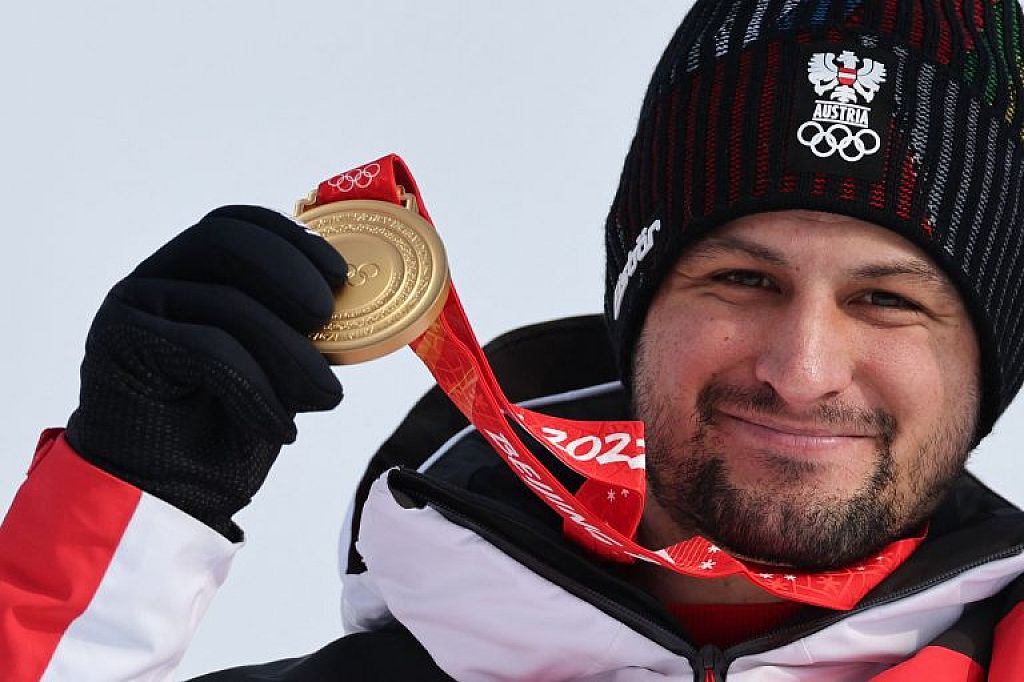 ALPINE SKIING-OLY-2022-BEIJING-PODIUM
 © APA