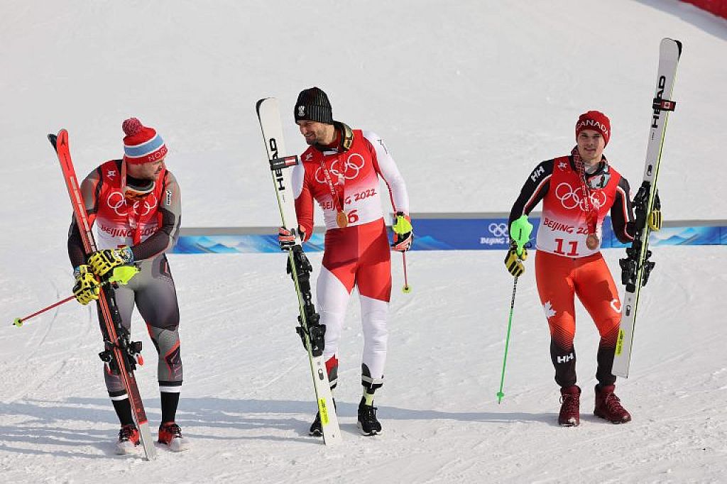 ALPINE SKIING-OLY-2022-BEIJING-PODIUM
 © APA