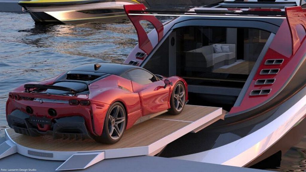 Der Ferrari ist nicht inklusive. © Lazzarini Design Studio