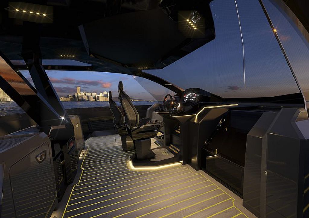 u003cpu003eLamborghini Yacht Tecnomaru003c/pu003en © Lamborghini