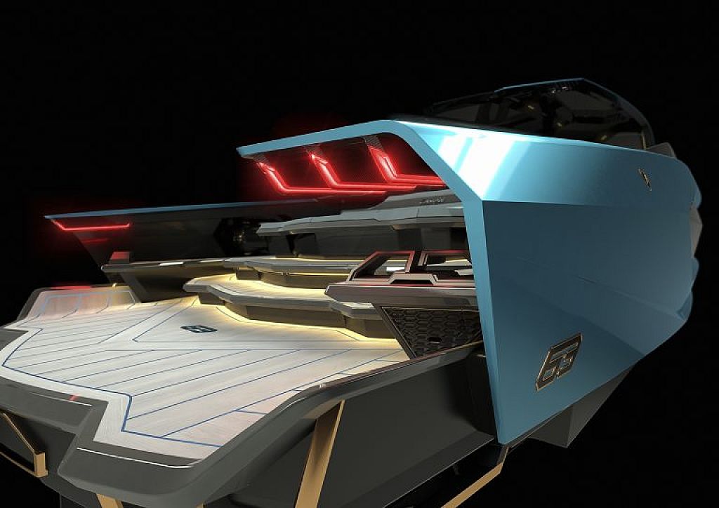 u003cpu003eLamborghini Yacht Tecnomaru003c/pu003en © Lamborghini