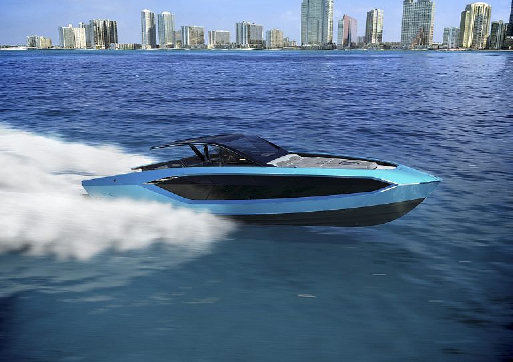 u003cpu003eLamborghini Yacht Tecnomaru003c/pu003en © Lamborghini