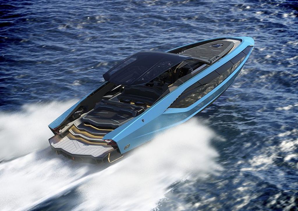 u003cpu003eLamborghini Yacht Tecnomaru003c/pu003en © Lamborghini