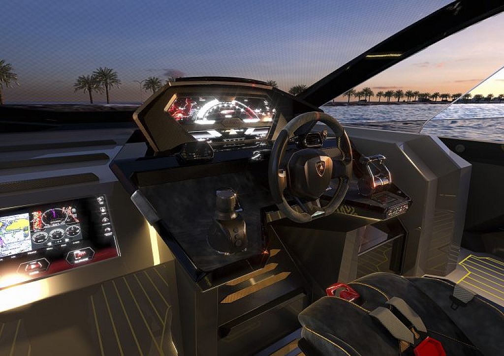 u003cpu003eLamborghini Yacht Tecnomaru003c/pu003en © Lamborghini