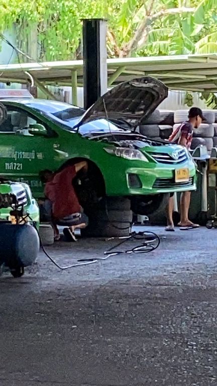 Taxi-Tausch Thailand
 © handout/privat