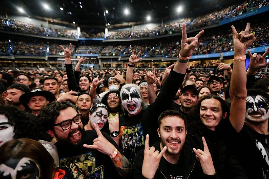 COLOMBIA-ENTERTAINMENT-MUSIC-KISS
 © Juan Pablo Pino / AFP