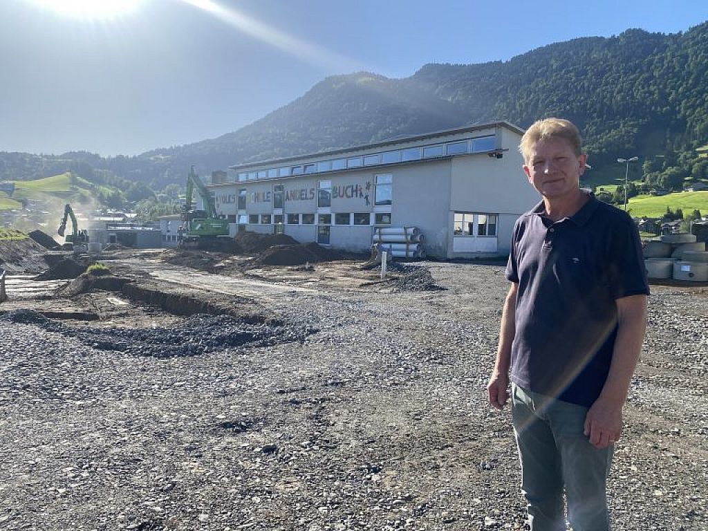 u003cpu003eSanierungs Volksschule Andelsbuch Hofu003c/pu003en © VOL.AT/Mayer