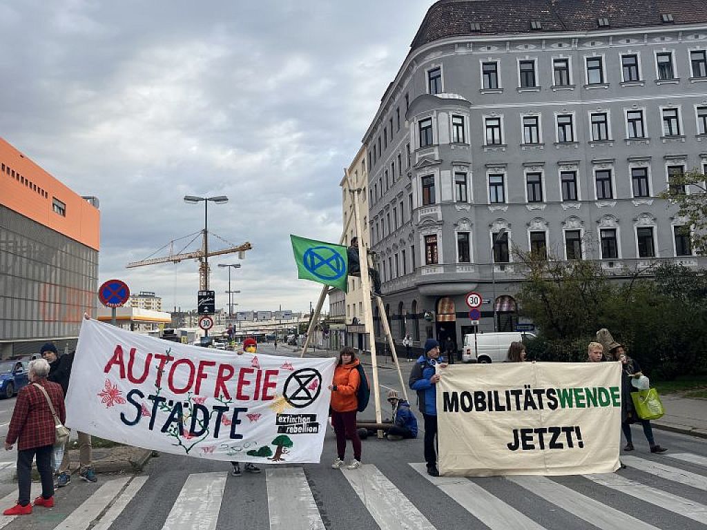 © APA/EXTINCTION REBELLION ÖSTERREICH