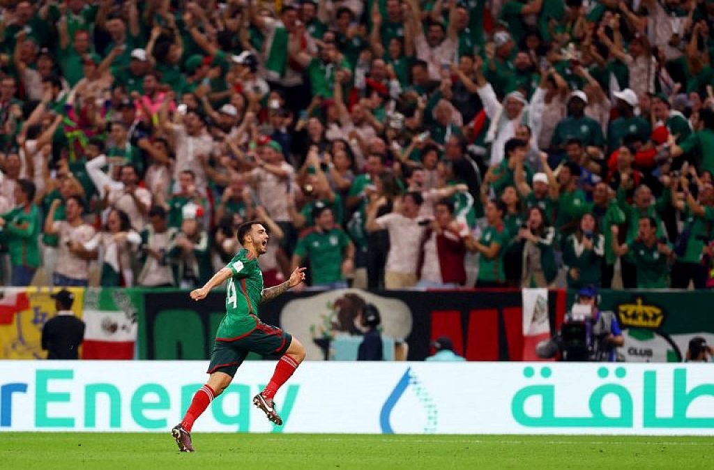 SOCCER-WORLDCUP-SAU-MEX/REPORT
 © REUTERS