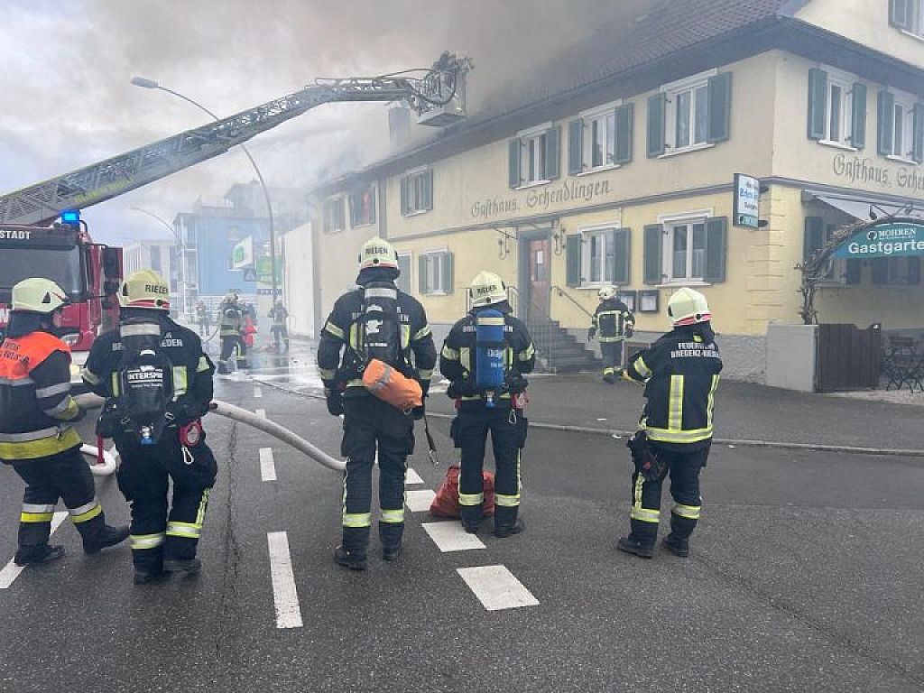 Brand Gasthaus Schendlingen
