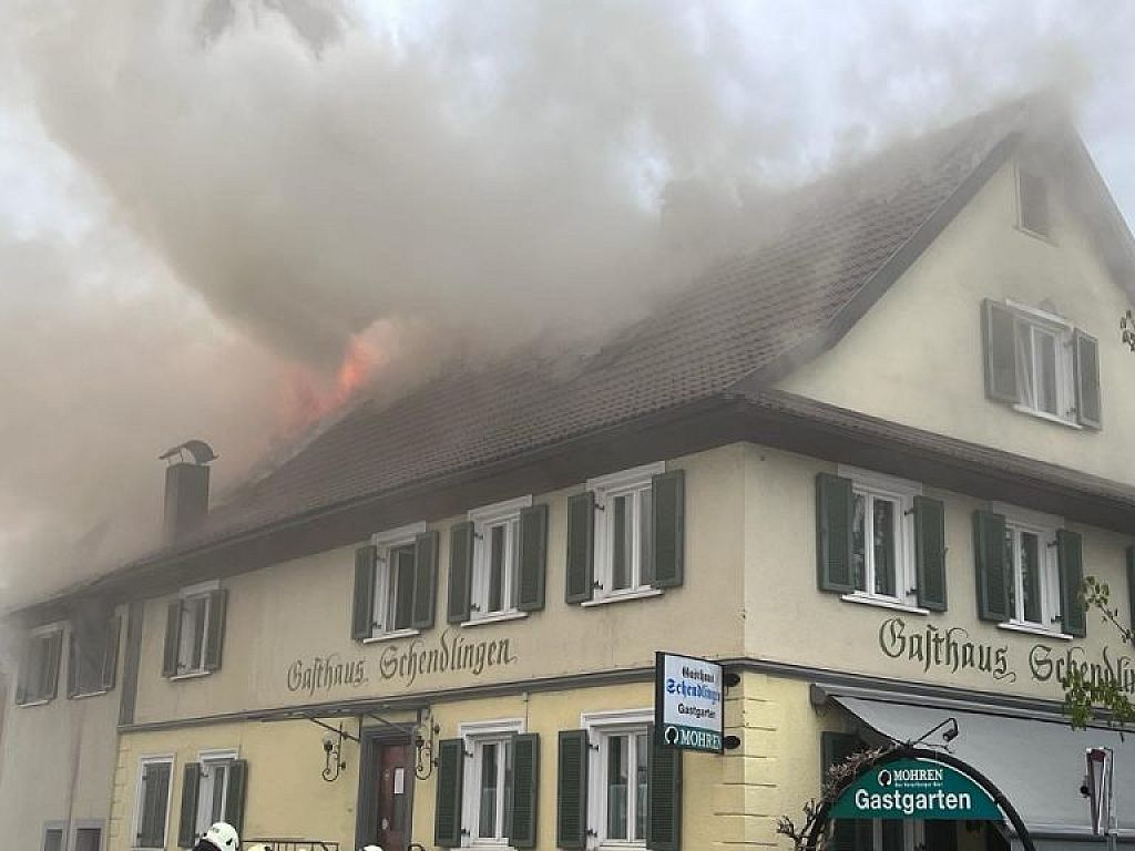 Brand Gasthaus Schendlingen