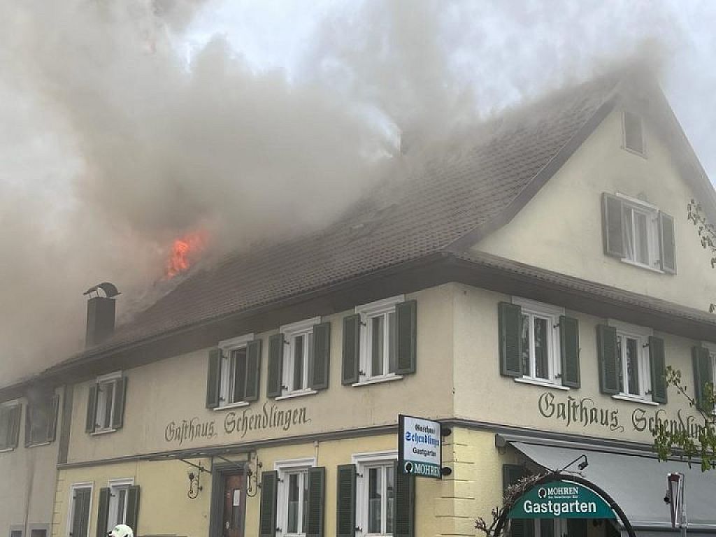 Brand Gasthaus Schendlingen
