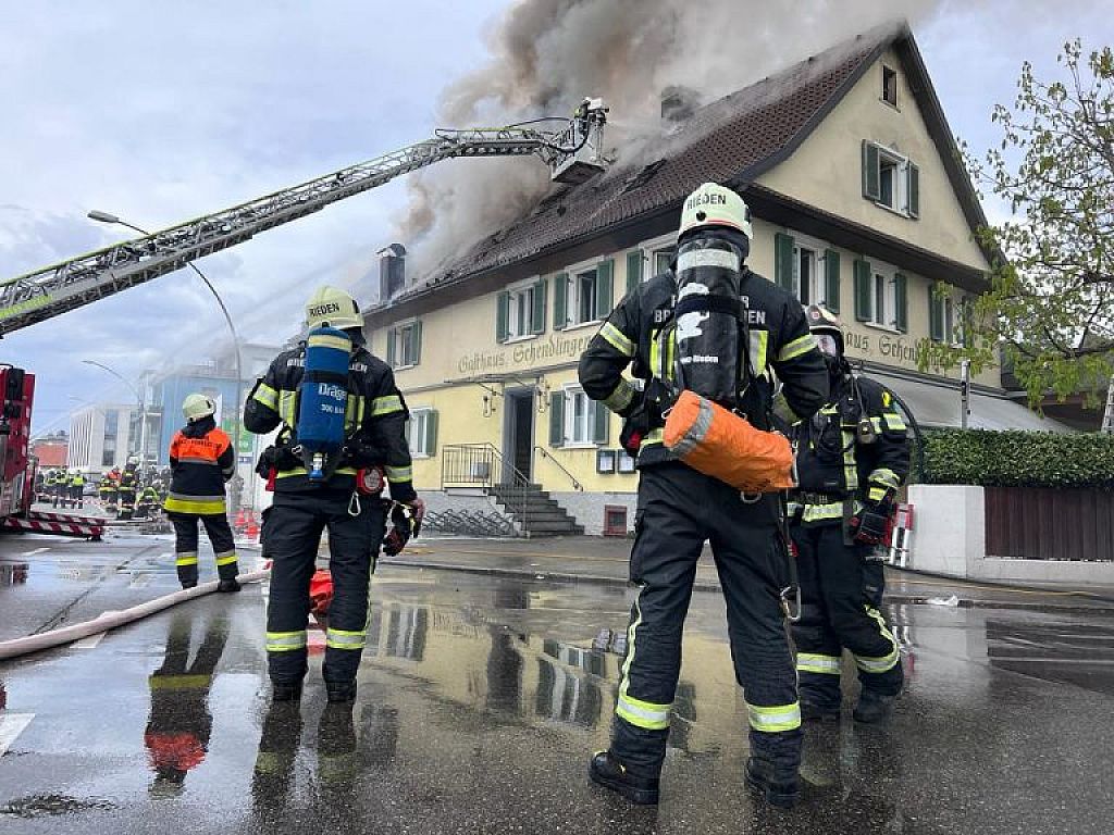 Brand Gasthaus Schendlingen
