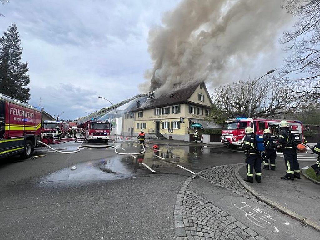 Brand Gasthaus Schendlingen