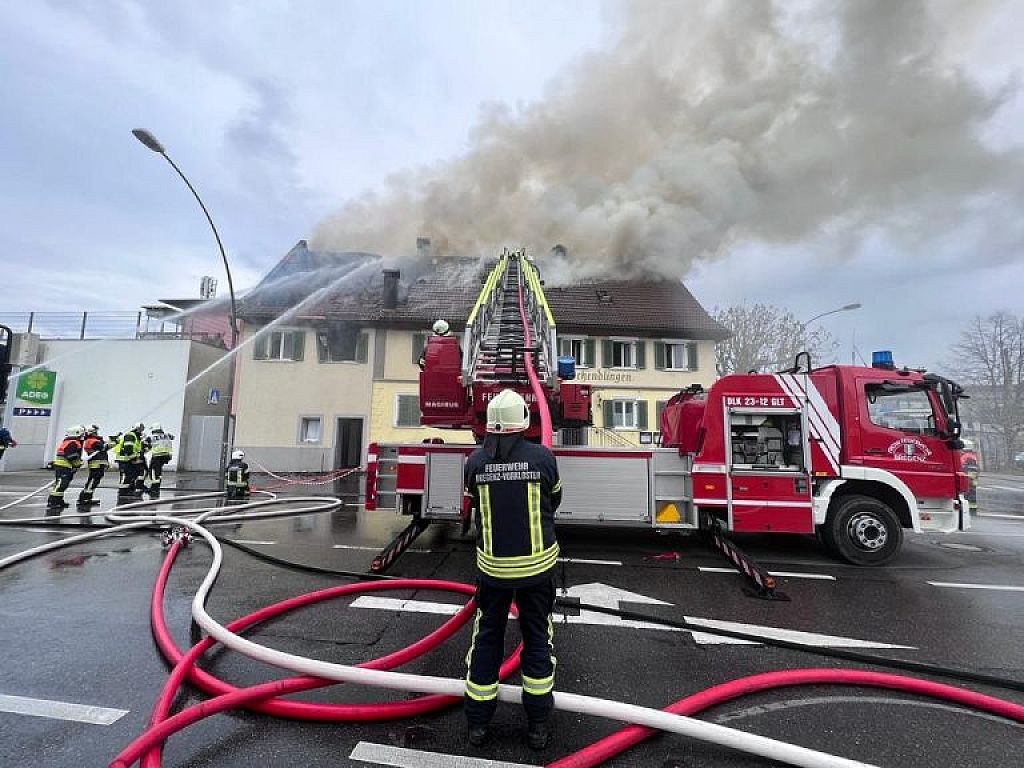 Brand Gasthaus Schendlingen
