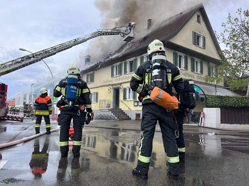 Brand Gasthaus Schendlingen