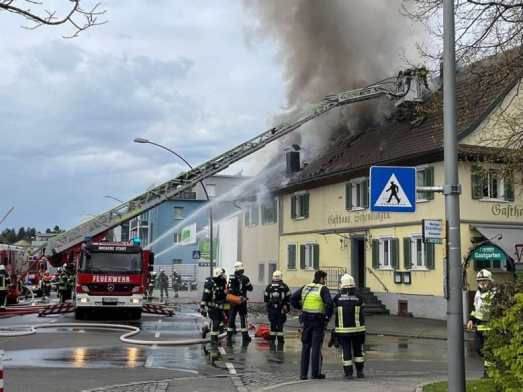Brand Gasthaus Schendlingen