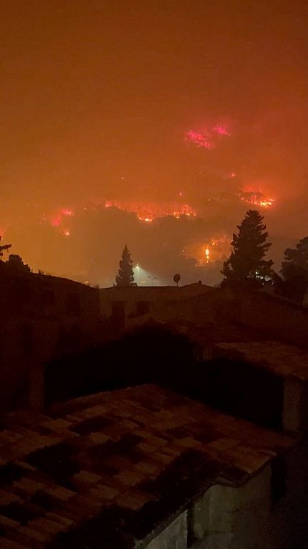 EUROPE-WEATHER/ITALY-WILDFIRES
 © STRINGER / ANSA / AFP