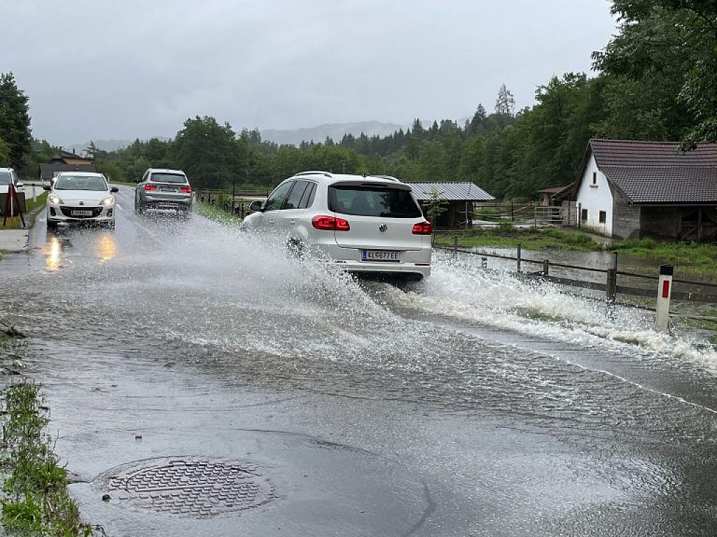 EUROPE-WEATHER/FLOODS-AUSTRIA
 © Unwetter in Südösterreich