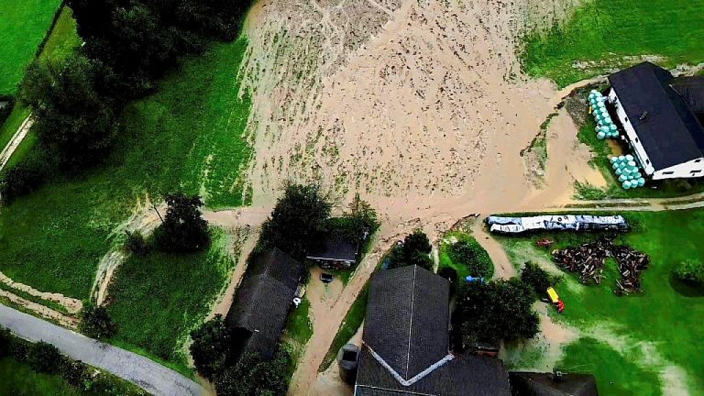 EUROPE-WEATHER/FLOODS-AUSTRIA
 © Unwetter in Südösterreich