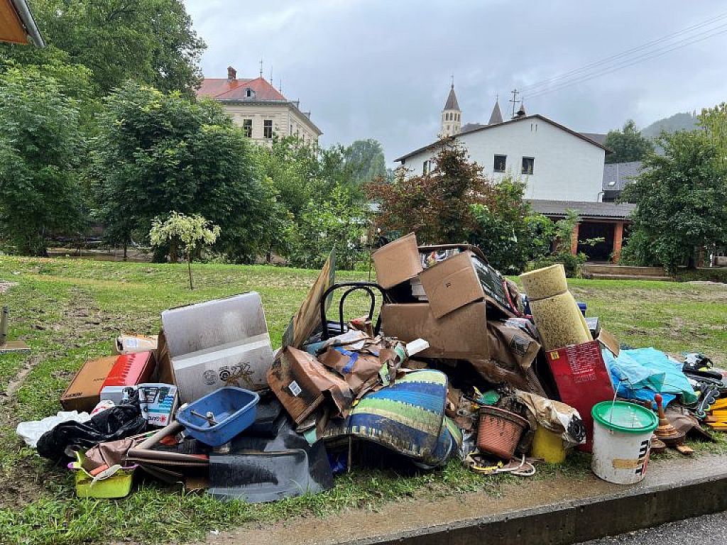 EUROPE-WEATHER/FLOODS-AUSTRIA
 © Unwetter in Südösterreich