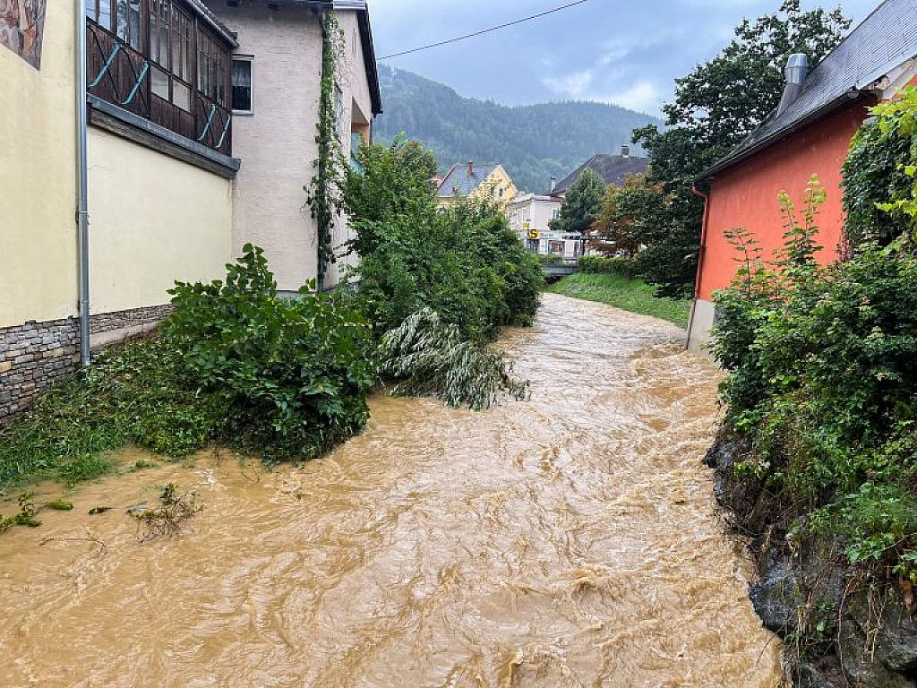 EUROPE-WEATHER/FLOODS-AUSTRIA
 © Unwetter in Südösterreich