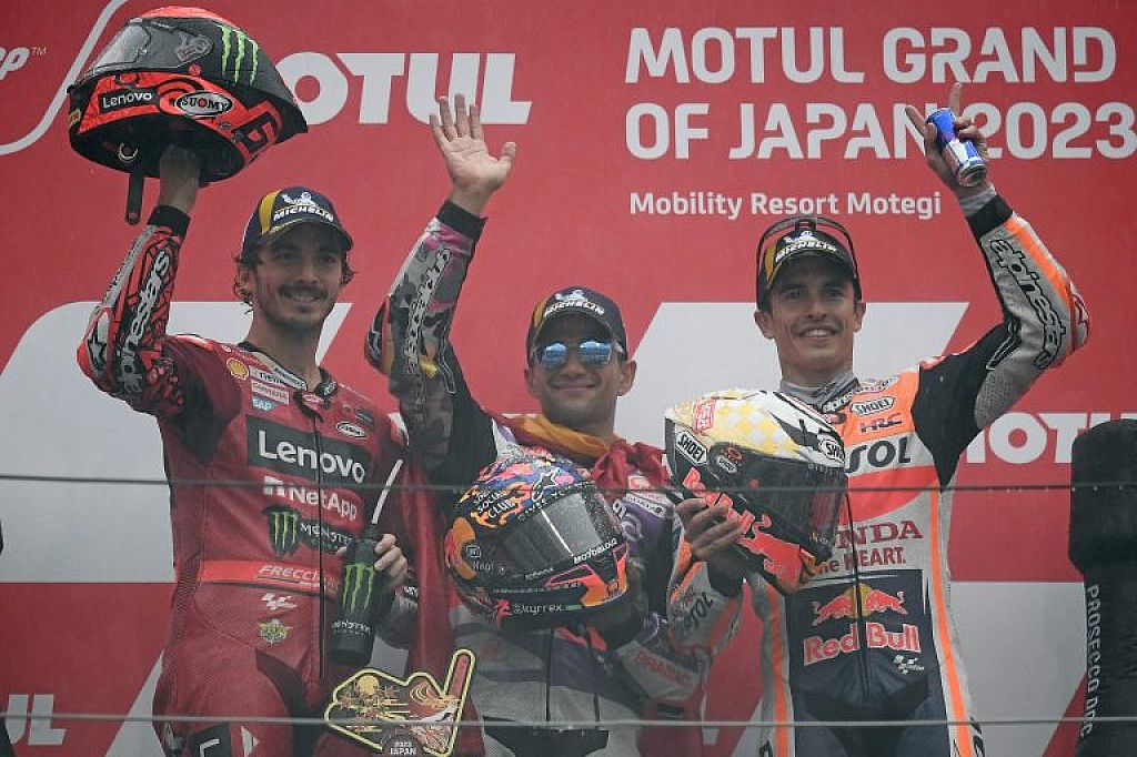 MOTO-PRIX-JPN-MOTOGP-PODIUM
 © APA