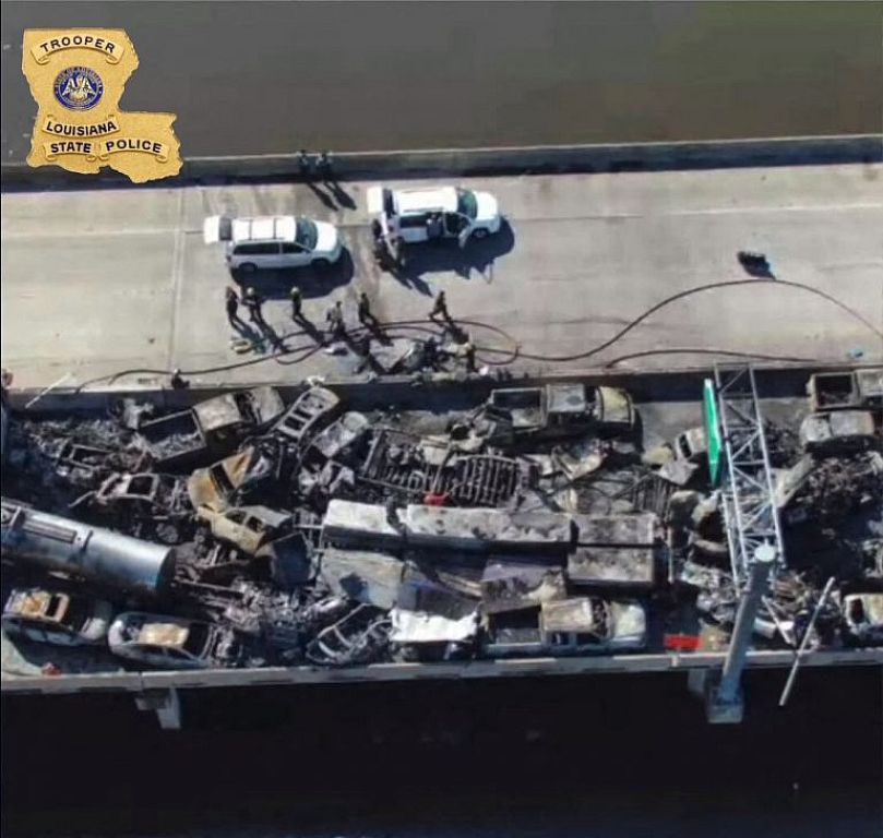 © AFP PHOTO / LOUISIANA STATE POLICE, AP Photo/Gerald Herbert