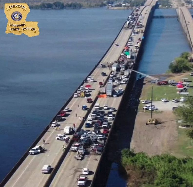 © AFP PHOTO / LOUISIANA STATE POLICE, AP Photo/Gerald Herbert