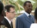 Darabos mit Amtskollegen im Tschad