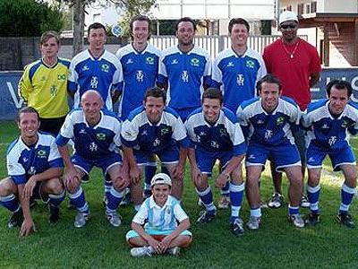 Die siegreiche Mannschaft des FC Brasil.