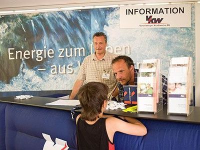 Infostand der VKW Infostand der VKW