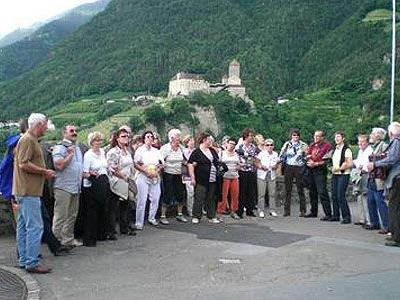 Restlos begeistert waren die Götzner von der Schönheit Südtirols.