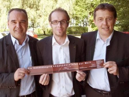 Helmut Blank, Michael Moosbrugger und Hans-Peter Metzler starten den "KäseHerbst". Helmut Blank, Michael Moosbrugger und Hans-Peter Metzler starten den "KäseHerbst".
