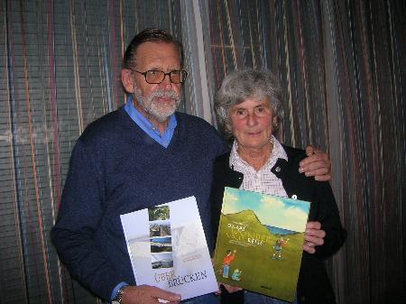 Elisabeth und Gerhard Ebenberger stellten ihre neuen Bücher vor.