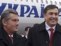 Staatschefs Juschtschenko und Saakaschwili Staatschefs Juschtschenko und Saakaschwili