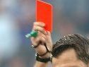 Der Referee brach die Partie ab