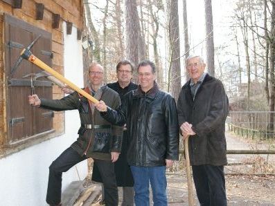 Philip Lutz, Dr. Heinz Werner Blum, BR Edgar Mayer, Altbürgermeister der Stadt Feldkirch, Dr. Heinz Bilz (v.l.n.r.) Philip Lutz, Dr. Heinz Werner Blum, BR Edgar Mayer, Altbürgermeister der Stadt Feldkirch, Dr. Heinz Bilz (v.l.n.r.)
