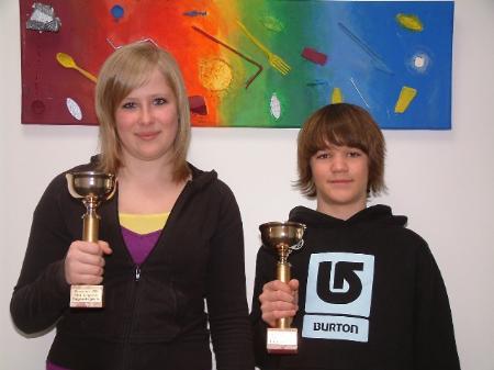 Gesamtsieger: Stephanie Bals und Marius Rehm.