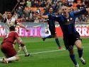 Cambiasso erzielte die frühe Führung Cambiasso erzielte die frühe Führung
