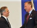 Faymann mit EU-Ratsvorsitzendem Topolanek