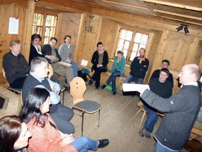 Internationale Experten bei einer Fachtagung über die Zukunft der Museen im Montafon. Internationale Experten bei einer Fachtagung über die Zukunft der Museen im Montafon.