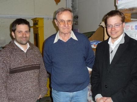 von links: Musikschuldirektor Michael Herrles, Ignaz Matt, DI Julian Müller von links: Musikschuldirektor Michael Herrles, Ignaz Matt, DI Julian Müller