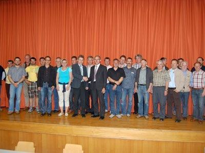 Die Mandatare von Gaschurn und St. Gallenkirch besiegelten eine verstärkte Zusammenarbeit. Die Mandatare von Gaschurn und St. Gallenkirch besiegelten eine verstärkte Zusammenarbeit.